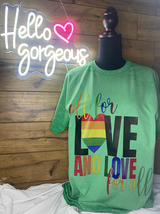 Bleached Pride Love-Shirt